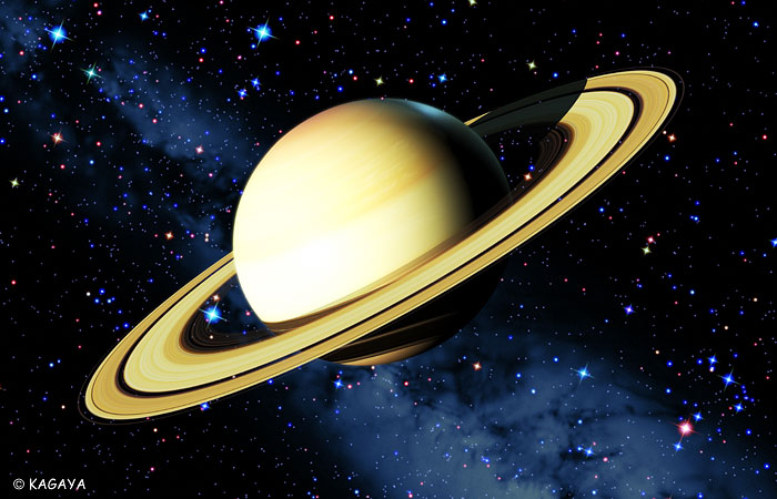 Saturn, the planet with a ring